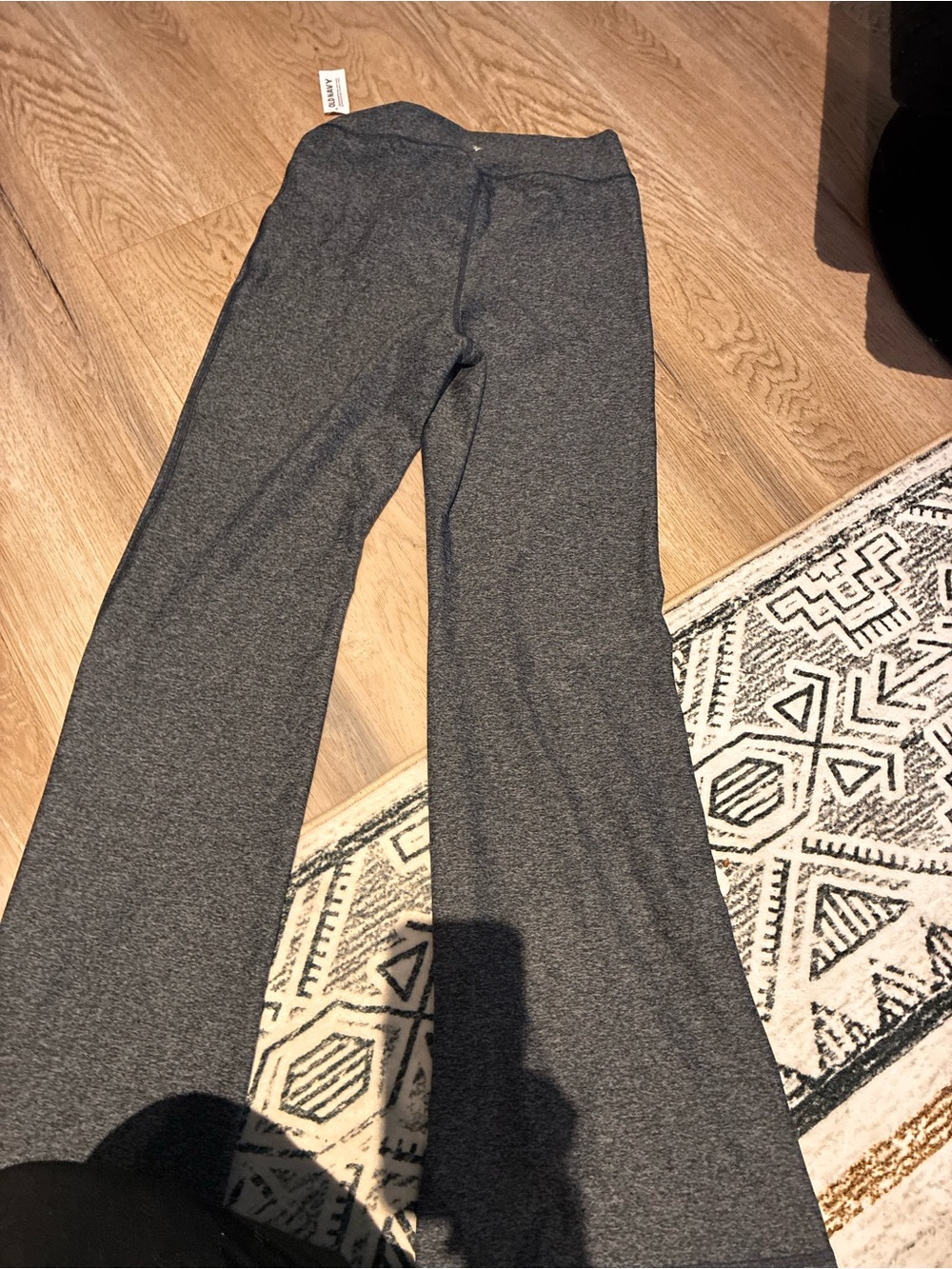 Women's old navy high rise flare Dark Heather Gray